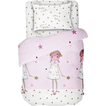 Dilios Детско Спално Бельо ЖЕЛАНИЕ 100% Памук Ранфорс 3 части