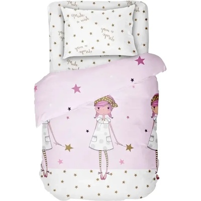 Dilios Детско Спално Бельо ЖЕЛАНИЕ 100% Памук Ранфорс 3 части