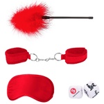 Ouch! by Shots Introductory Bondage Kit #2, red