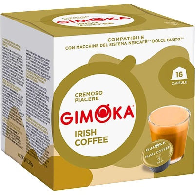 Gimoka Кафе капсули Gimoka Irish Coffee Dolce Gusto, 16бр