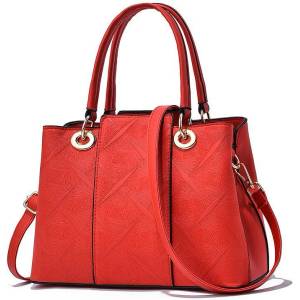 CHARON Дамска Чанта Charon Willow, Различни цветове, Червена (KD-43-RED)