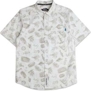 KAVU Мъжка риза с копчета KAVU Festaruski Shirt - Naturally Lost At Sea - размер M (033-3152-0212)