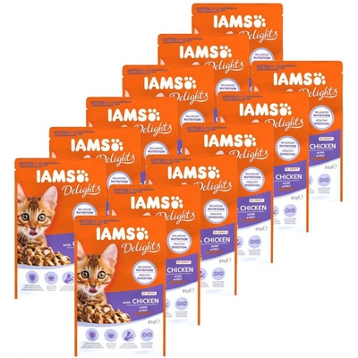 Iams Kitten chicken 12 x 85 g
