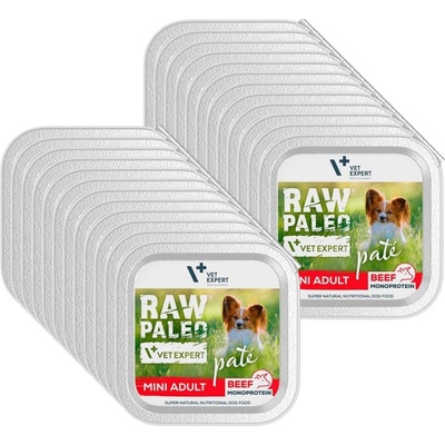 Vetexpert Raw Paleo Mini adult beef 24 x 150g