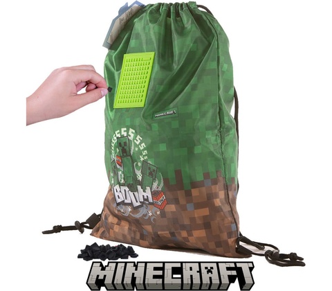 Pixie Crew Minecraft zelená hnědá
