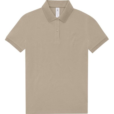 B&C My Polo 210 /women Dámske piqué polo hnedá mastic