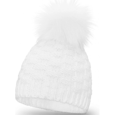 Fashionweek dámská zimní čepice s bambulí + flísová podšívka ZIZI-P16