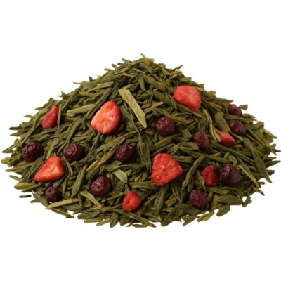 QuickTea Jahoda & brusinka zelený čaj 1000 g