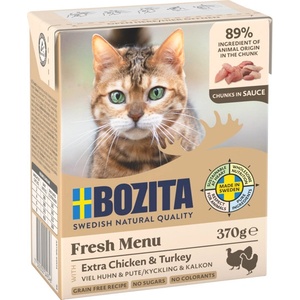 Bozita Котка Пилешко и пуешко в сос 370 г
