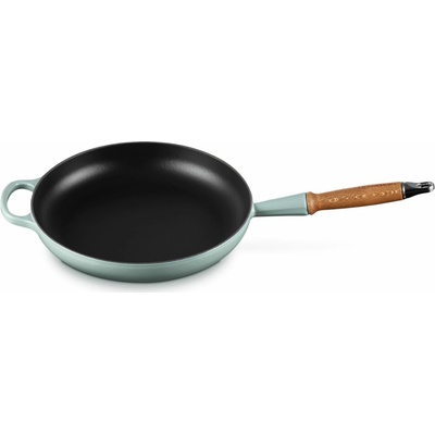 Le Creuset Pánev na smažení SIGNATURE 28 cm SEA SALT litina