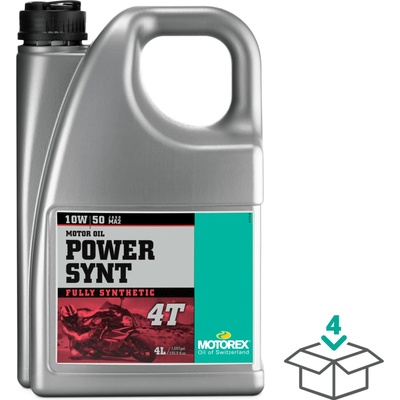 Motorex Power Synt 4T 10W-50 4 l – Hledejceny.cz