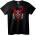 NOONEBRAND Тениска Робо Skull - L, White