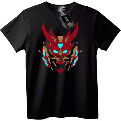 NOONEBRAND Тениска Робо Skull - L, White