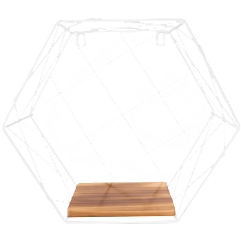 Image 1 of DOMAX ЕТАЖЕРКА loft fhl 1 bi 285х255х100мм (67811 , 66644)