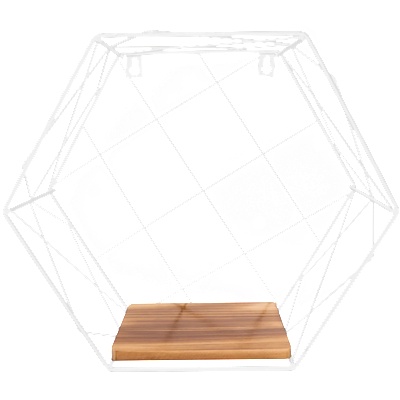 DOMAX ЕТАЖЕРКА loft fhl 1 bi 285х255х100мм (67811 , 66644)