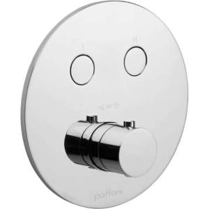 PAFFONI Compact Box - Термостатичен смесител за вграждане, за 2 уреда, хром CPT018CR (CPT018CR)