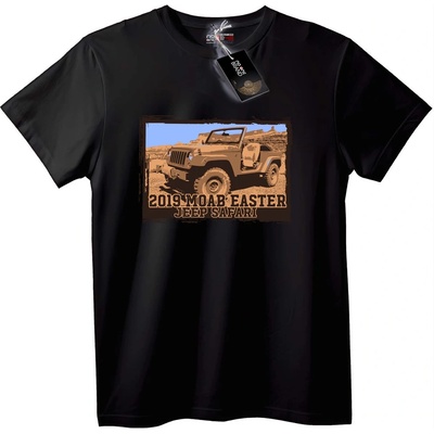 NOONEBRAND Тениска Moab Easter Jeep Safari 2019 - XXS, White