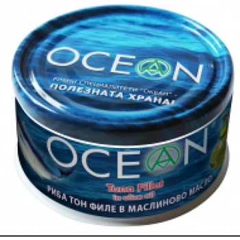 Image 1 of Ocean Риба тон филе в маслиново масло Ocean 185гр