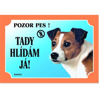 Dafiko Tabuľka Teriér Jacka Russella 1 ks