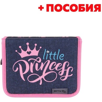 PULSE Несесер Jeans Princess, пълен, розов (1095240686)