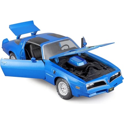 Maisto 1978 Pontiac Firebird Trans AM kovový modrý 1:18