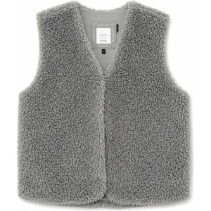 Mazine Дамски поларен елек Mazine Women's Faux-Fur Vest Fleece vest - Eucalyptus (132-1377-0514)