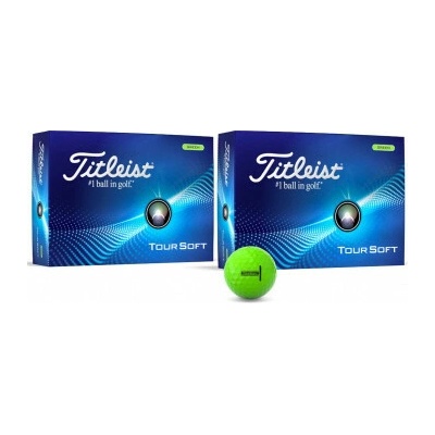 Titleist Tour Soft Double Dozen zelené 24 ks