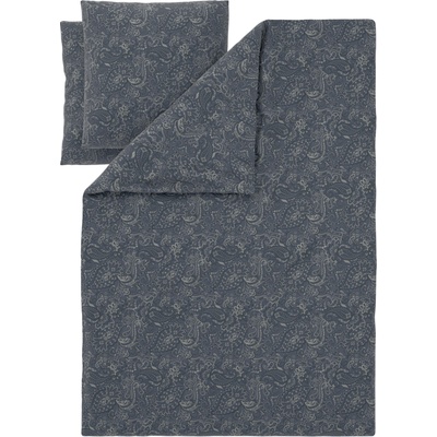 Livarno povlečení z mikrovláknitého saténu paisley/šedá 140x200 70x90 – Zbozi.Blesk.cz