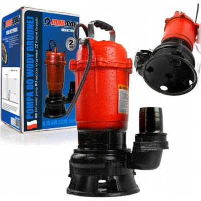 Mar-Pol M79900 Kalové čerpadlo litinové do studny a septiku 750 W 1800 l / hod.