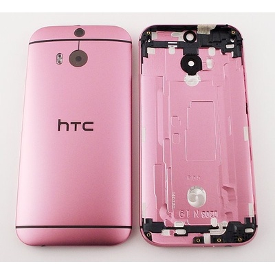 Kryt HTC One M8 zadní růžový