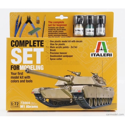Italeri Talianeri Tank M1a Abrams Military 1980 / 1:72