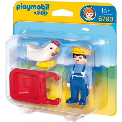 Playmobil 6793 FARMÁŘ S TRAKAŘEM – Zboží Živě