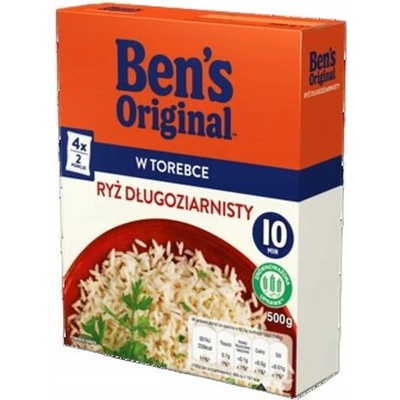 Uncle Ben's dlouhozrnná rýže 4 x 125 g