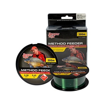Benzar Method Feeder Mono Tmavozelený 300 m 0,20 mm