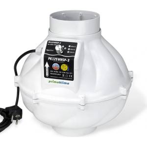 Prima Klima Вентилатор PK125WHSP-3 3-скоростен Ø125mm 530m3/h