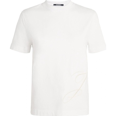 Jacquemus Logo J White