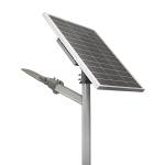 UltraLux LED улична лампа със соларен панел ∅60, 12W, 4000K, IP65 (SSL12P76)