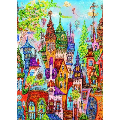 Heye - Puzzle Tatyana Murova: Red Arches - 1 000 piese