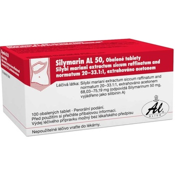 SILYMARIN AL POR 50MG TBL OBD 100