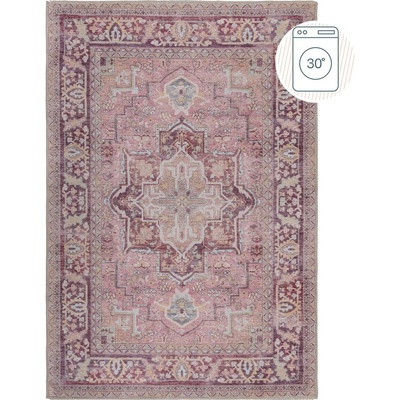 Flair Rugs Светлочервен килим със смес от рециклирани влакна подходящ за пране 160x230 cm Windsor - Flair Rugs (503119376003)