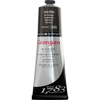 Daler Rowney Georgian Маслена боя Lamp Black 225 ml 1 бр (111225035)