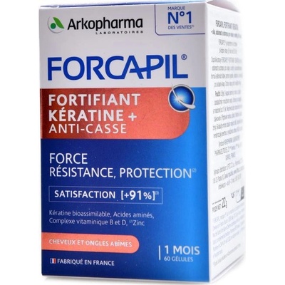 Arkopharma Forcapil Fortifiant Keratin vlasy a nehty 60 kapslí