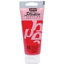 Studio Acrylic 100 ml 33 Cadmium red hue