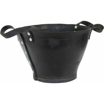 Kvetináč RECYKLOVANÁ PNEU s uchami, čierna, v. 27,6 cm