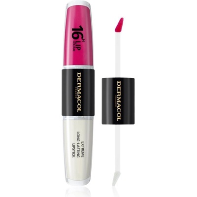 Dermacol 16H Lip Colour dlhotrvajúci rúž a lesk na pery 38 2 x 4 ml