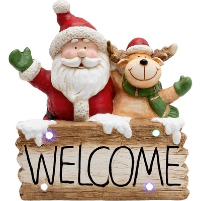Keramická figúrka WELCOME Mikuláš sob
