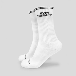 GymBeam Чорапи Gym Therapy White XL