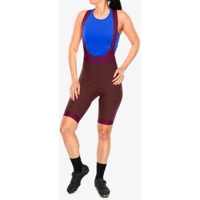 Montura dámské Rando Cycling Bibshort wine red
