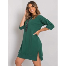 Mikinové šaty RV-SK-6273.47P dark green