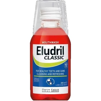 Elgydium Eludril Clasic ústní voda (Antibacterial and Analgesic) 200 ml